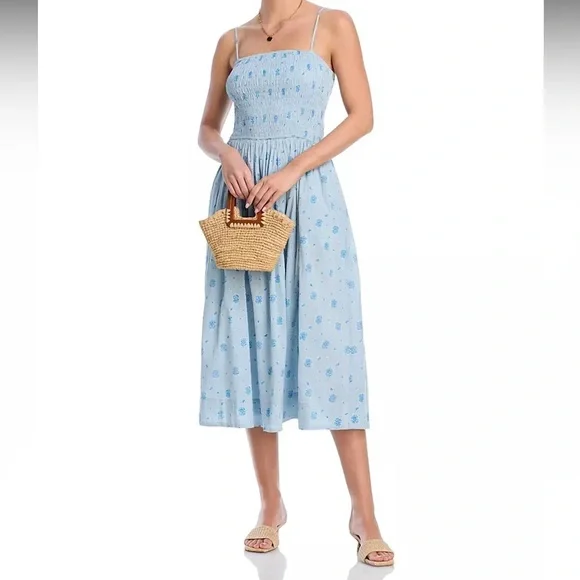 CIAO LUCIA MAEL MIDI DRESS DANDELION Size S - Picture 1 of 12